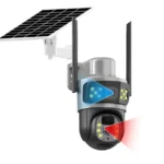كاميرا 3في 1 طاقة شمسية ثابت ومتحرك wifi +Cellular 4G - الصورة 3