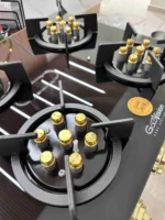 (GOLDVision) غاز التنين 4 عيون مع غطاء وقاعدة - الصورة 2