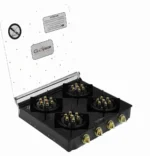 (GOLDVision) غاز التنين 4 عيون مع غطاء وقاعدة