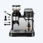 ماكنة قهوة مع مطحنة جانبية ماركة Duvel