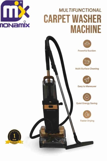 إصدار 2026مكنسة غسيل وتنشيف عميق سجاد وكنب +قشاطة ارضيات +ممسحة بلاط + قطعة تنظيف زجاج