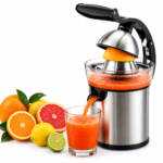 عصارة حمضيات كهربائية ستانلس ستيل Crest Power Juicer 1300