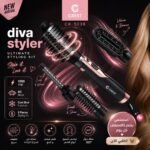 طقم شعر 5 قطع Diva Styler Crest Plus 💖