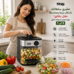 ⁦جهاز تحضير سلطات 9 اشكال مختلفة⁩ - الصورة ⁦2⁩