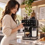 ⁦ماكينة إسبريسو CREST Barista Core  بشاشة لمس ونظام حليب⁩ - الصورة ⁦3⁩