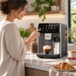 ⁦ماكينة قهوة أوتوماتيكية CREST Barista Café مع مطحنة وشاشة لمس⁩ - الصورة ⁦6⁩