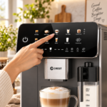 ⁦ماكينة قهوة أوتوماتيكية CREST Barista Café مع مطحنة وشاشة لمس⁩ - الصورة ⁦2⁩