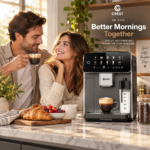 ⁦ماكينة قهوة أوتوماتيكية CREST Barista Café مع مطحنة وشاشة لمس⁩ - الصورة ⁦4⁩